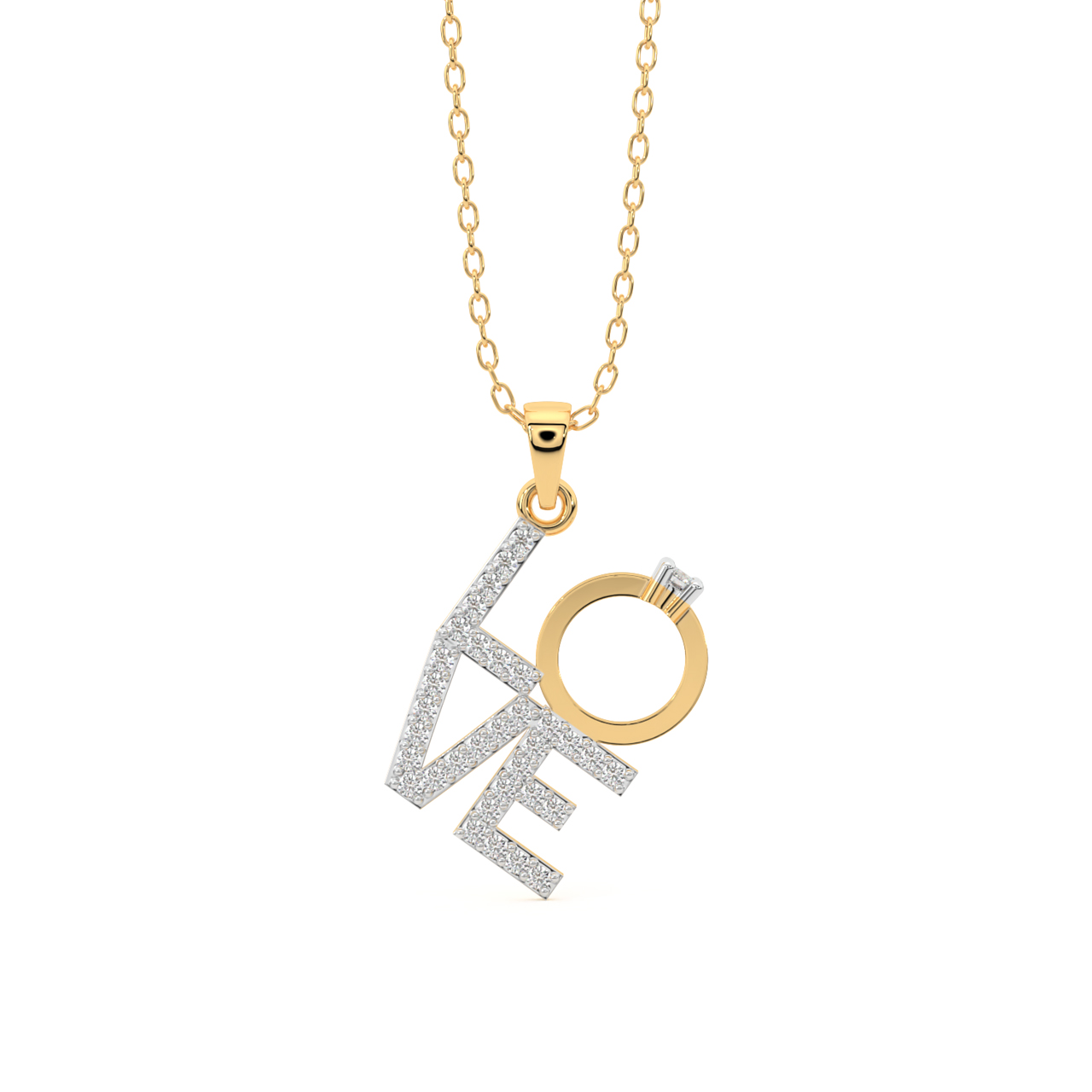 The Love Diamond Pendant